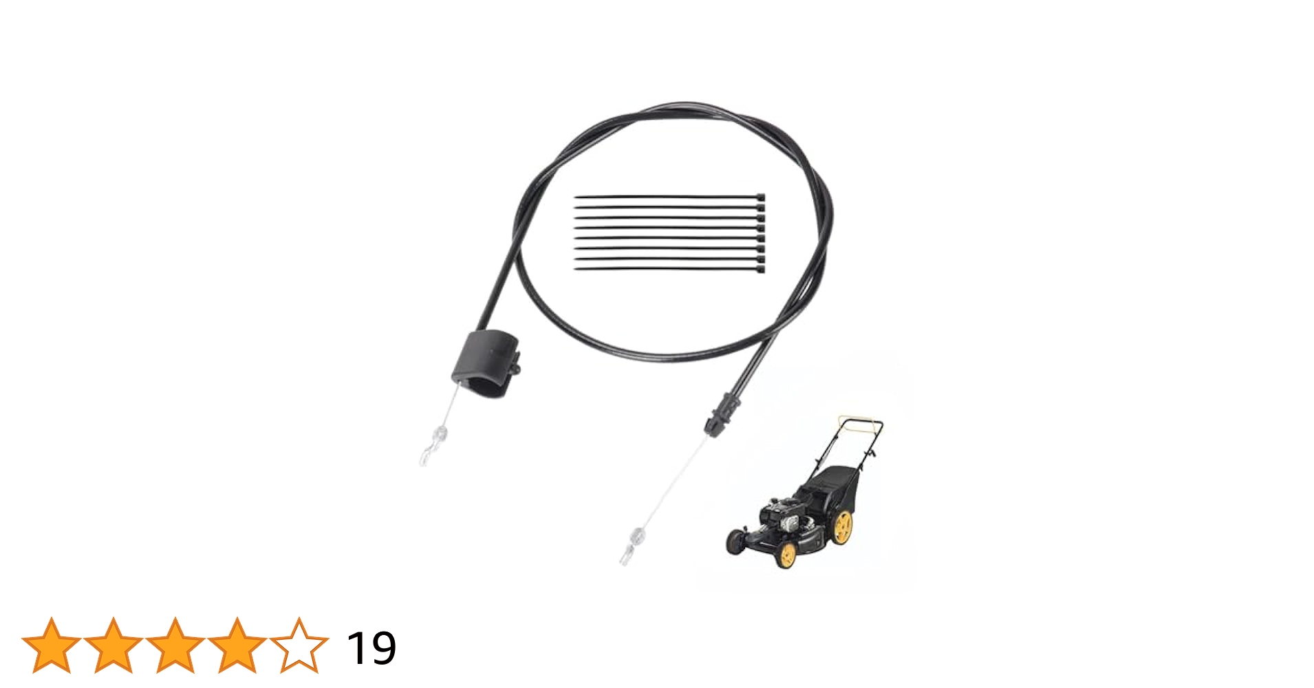 Amazon.com : 183281 532198463 Engine Zone Control Cable Lawn